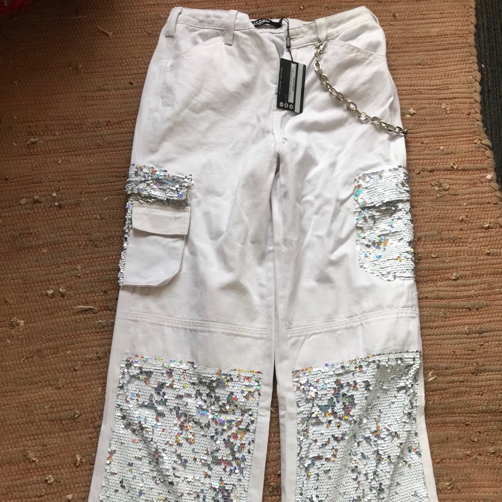 Jaded London Wide Leg Pant